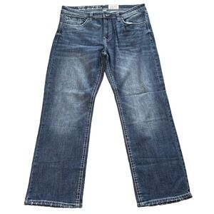 T.K. Axel Men's Slim Boot Cut Denim Jeans Size 38x32